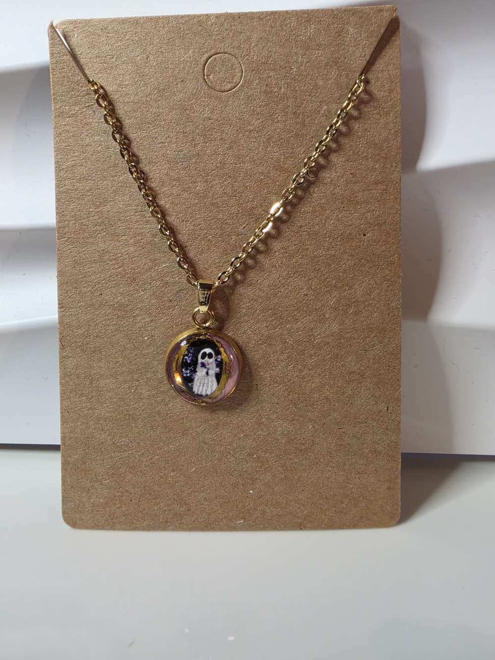 Handmade Necklace - Ghost